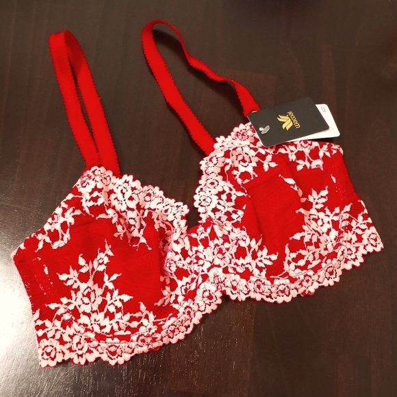 Wacoal Other - WACOAL Floral Lace Bra 32D